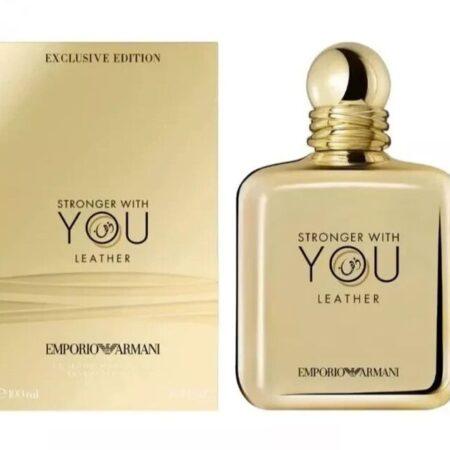 Emporio Armani Stronger With You Leather 100ml